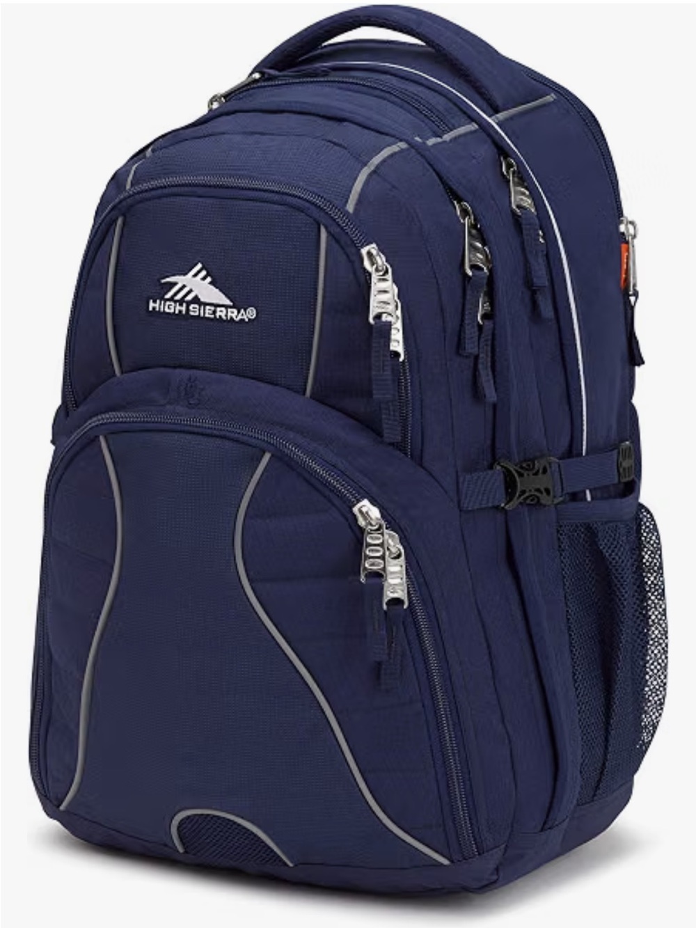 NWT: High Sierra Navy Blue Swerve Computer/Travel Backpack